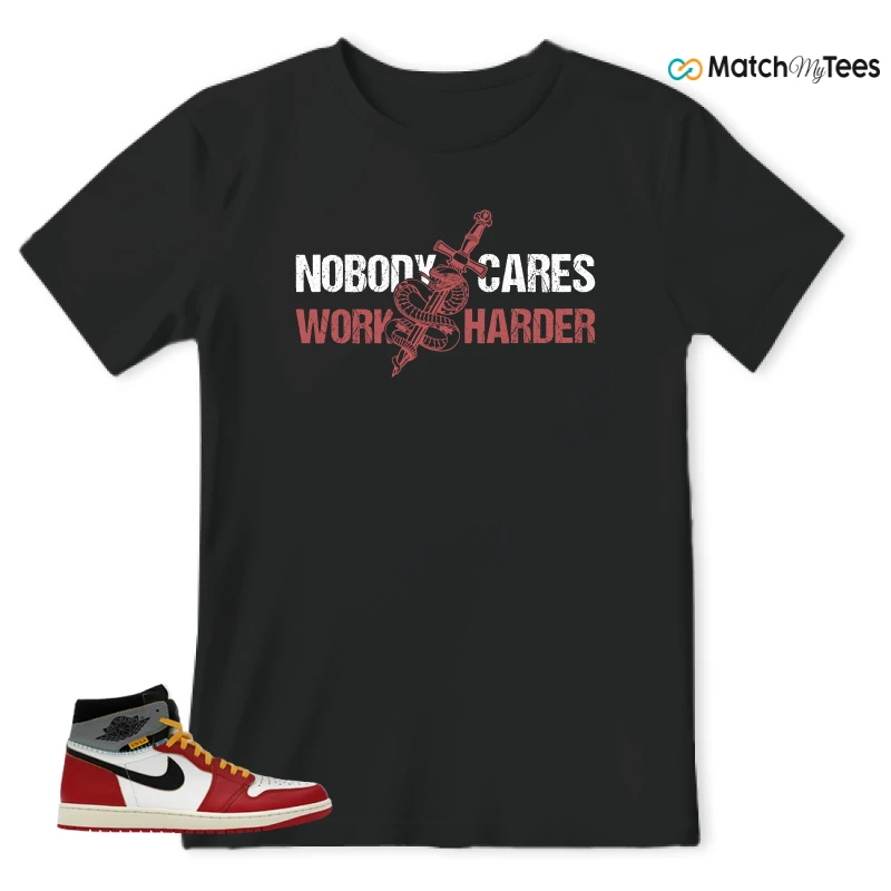 NIKE AIR JORDAN 1 HIGH X UNION LA SNEAKER Matching Tees t-shirt