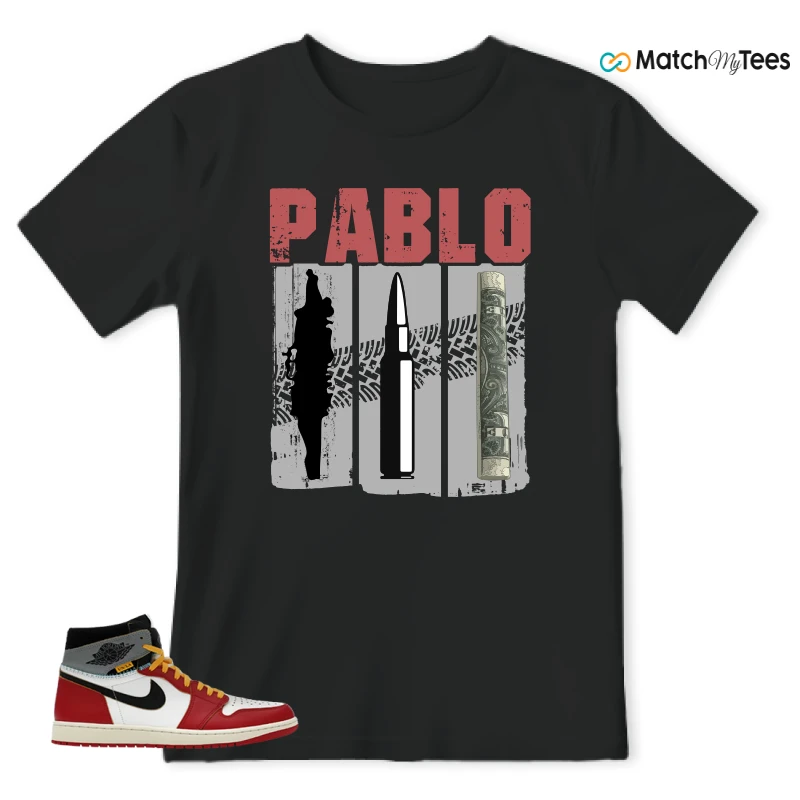 NIKE AIR JORDAN 1 HIGH X UNION LA SNEAKER Matching Tees t-shirt