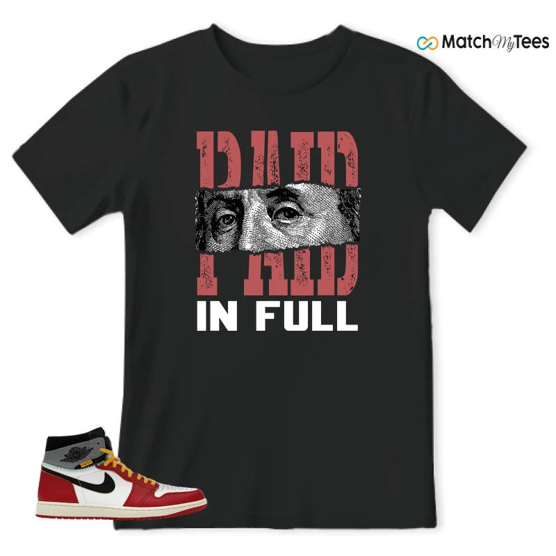 NIKE AIR JORDAN 1 HIGH X UNION LA SNEAKER Matching Tees t-shirt