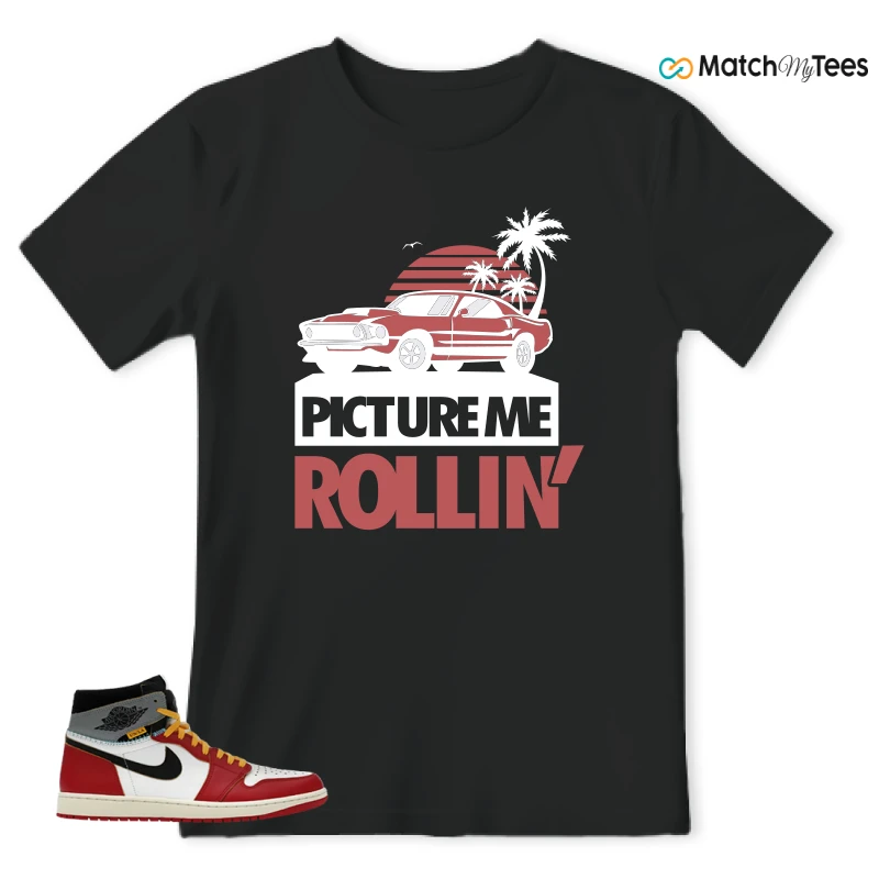 NIKE AIR JORDAN 1 HIGH X UNION LA SNEAKER Matching Tees t-shirt