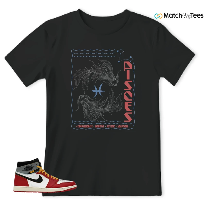 NIKE AIR JORDAN 1 HIGH X UNION LA SNEAKER Matching Tees t-shirt