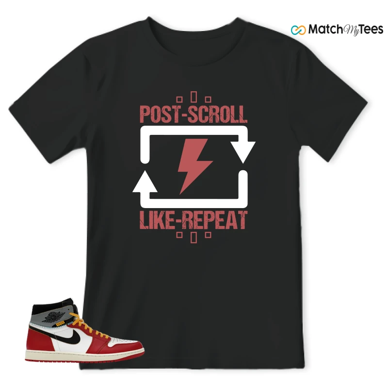 NIKE AIR JORDAN 1 HIGH X UNION LA SNEAKER Matching Tees t-shirt
