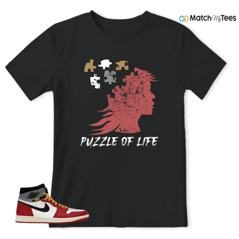 NIKE AIR JORDAN 1 HIGH X UNION LA SNEAKER Matching Tees t-shirt
