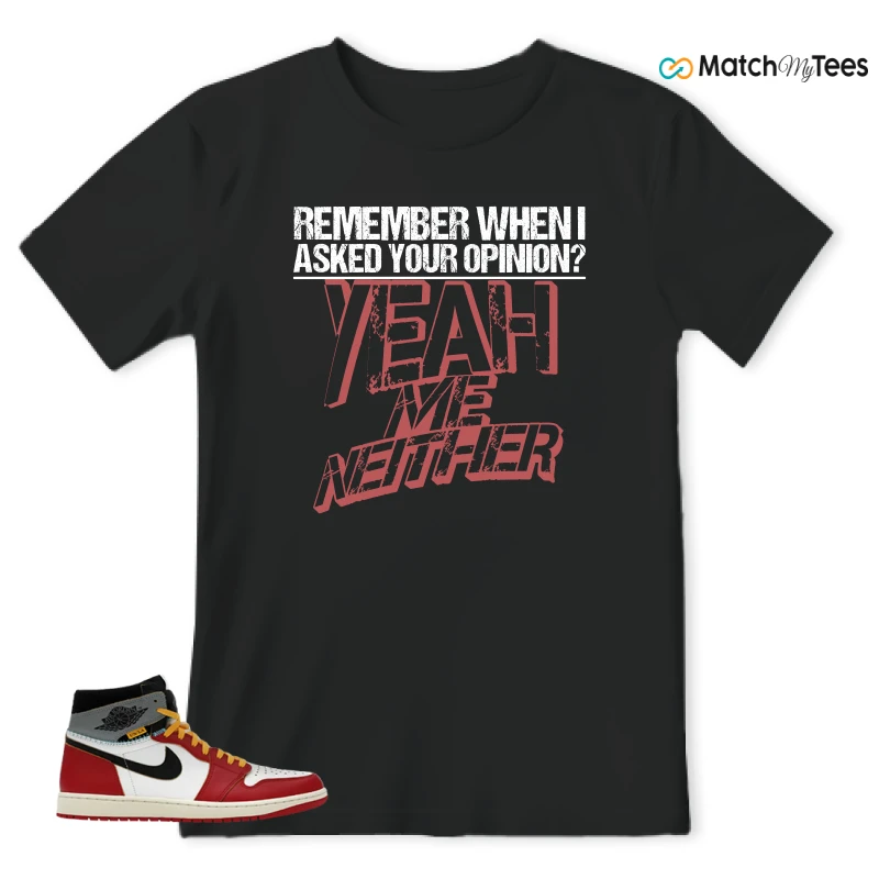 NIKE AIR JORDAN 1 HIGH X UNION LA SNEAKER Matching Tees t-shirt