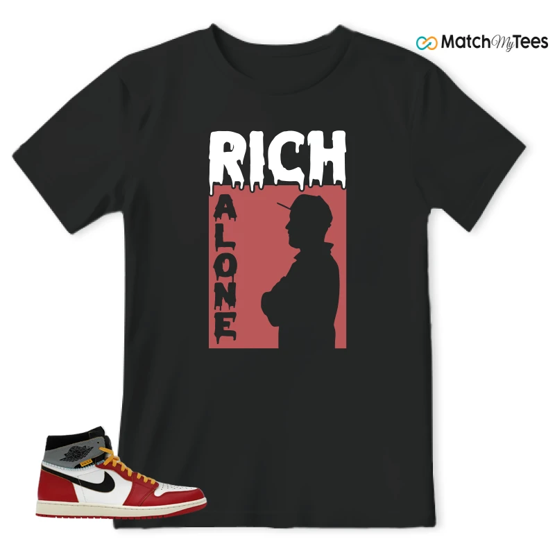 NIKE AIR JORDAN 1 HIGH X UNION LA SNEAKER Matching Tees t-shirt