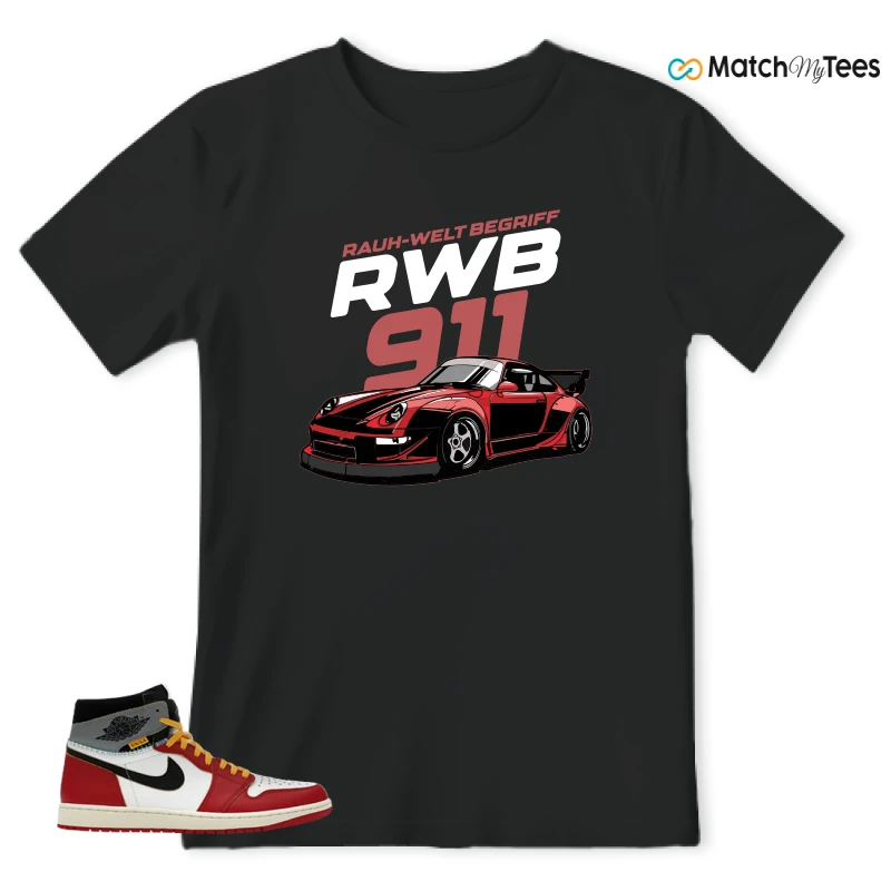 NIKE AIR JORDAN 1 HIGH X UNION LA SNEAKER Matching Tees t-shirt