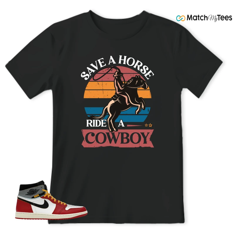 NIKE AIR JORDAN 1 HIGH X UNION LA SNEAKER Matching Tees t-shirt