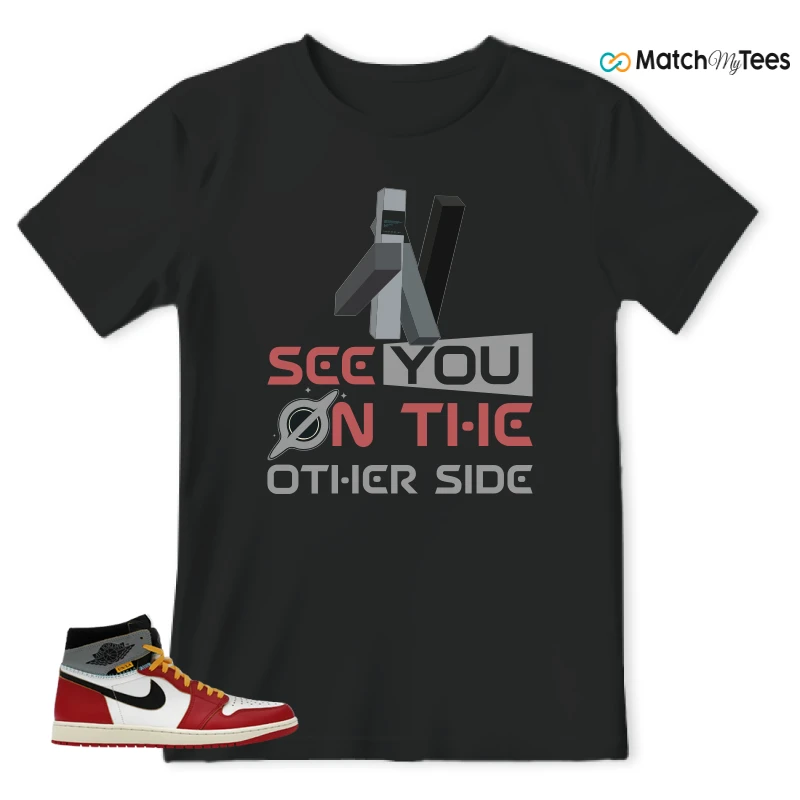 NIKE AIR JORDAN 1 HIGH X UNION LA SNEAKER Matching Tees t-shirt
