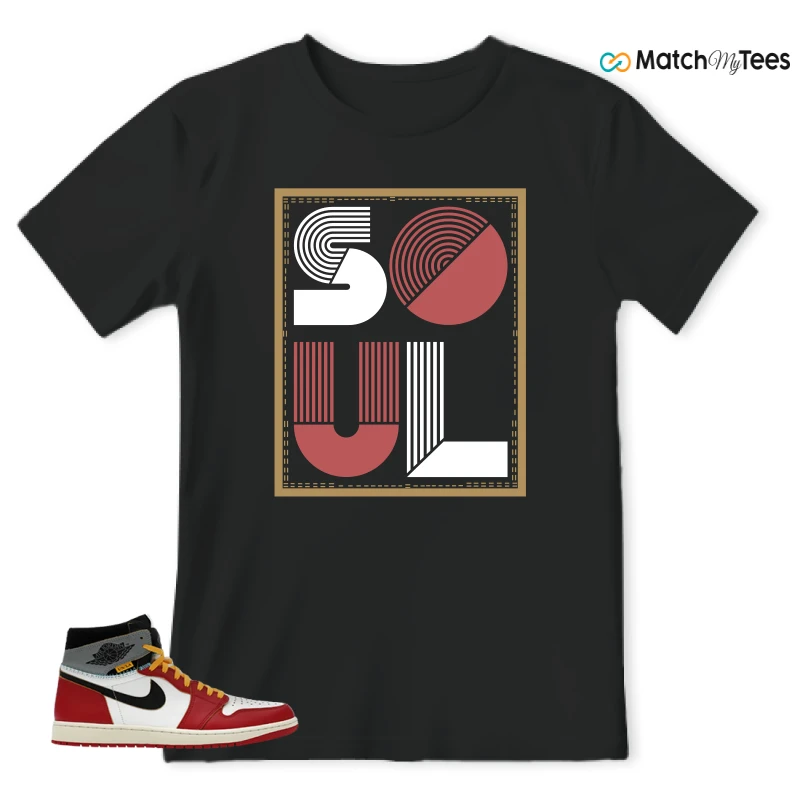 NIKE AIR JORDAN 1 HIGH X UNION LA SNEAKER Matching Tees t-shirt