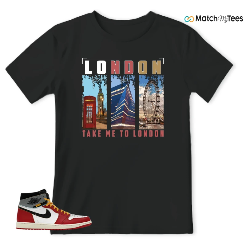 NIKE AIR JORDAN 1 HIGH X UNION LA SNEAKER Matching Tees t-shirt