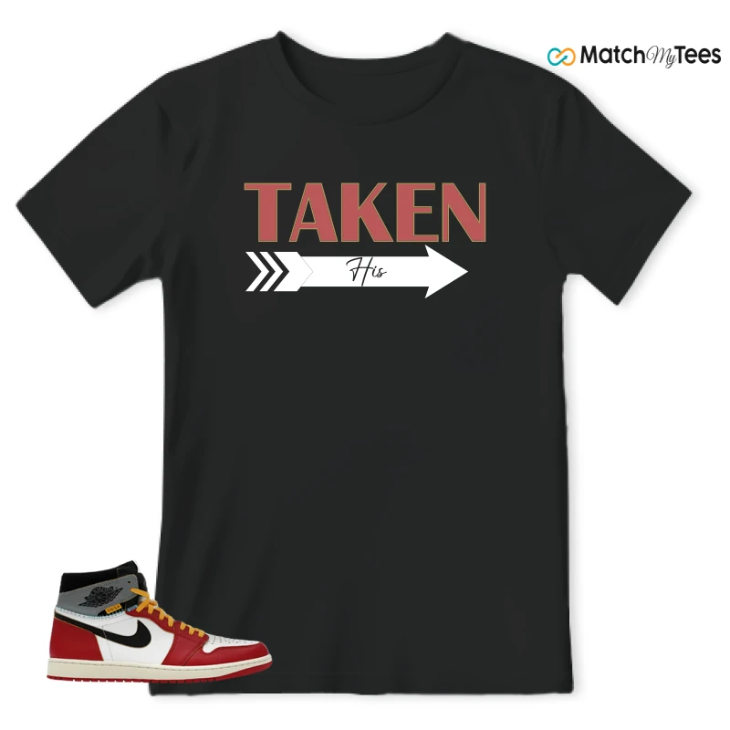 NIKE AIR JORDAN 1 HIGH X UNION LA SNEAKER Matching Tees t-shirt