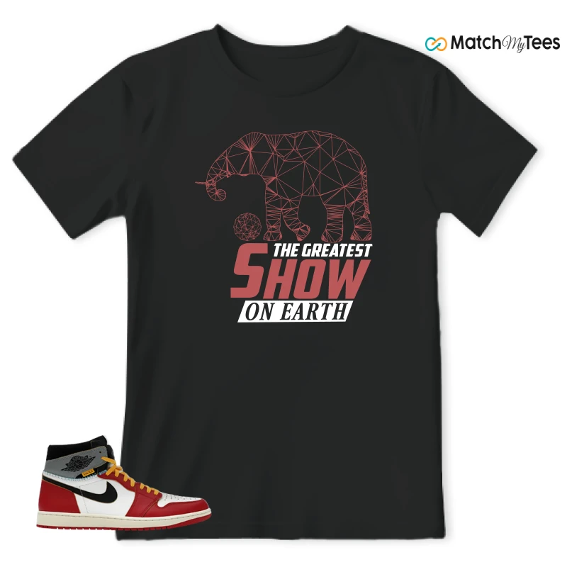 NIKE AIR JORDAN 1 HIGH X UNION LA SNEAKER Matching Tees t-shirt