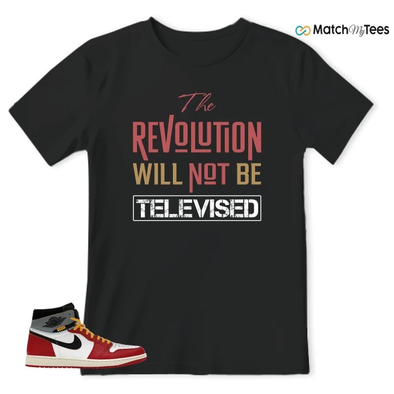 NIKE AIR JORDAN 1 HIGH X UNION LA SNEAKER Matching Tees t-shirt