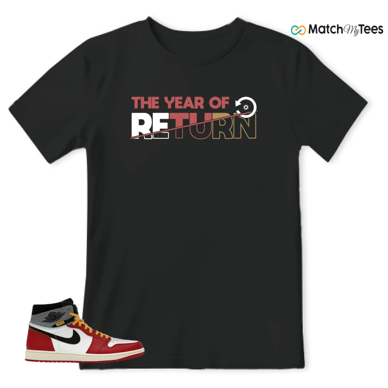 NIKE AIR JORDAN 1 HIGH X UNION LA SNEAKER Matching Tees t-shirt