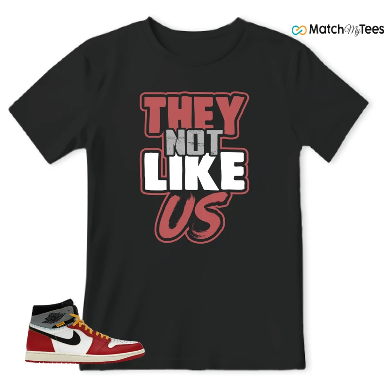 NIKE AIR JORDAN 1 HIGH X UNION LA SNEAKER Matching Tees t-shirt