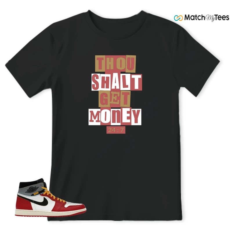 NIKE AIR JORDAN 1 HIGH X UNION LA SNEAKER Matching Tees t-shirt