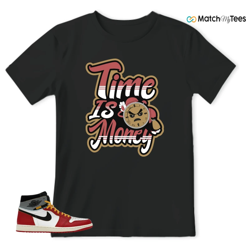 NIKE AIR JORDAN 1 HIGH X UNION LA SNEAKER Matching Tees t-shirt