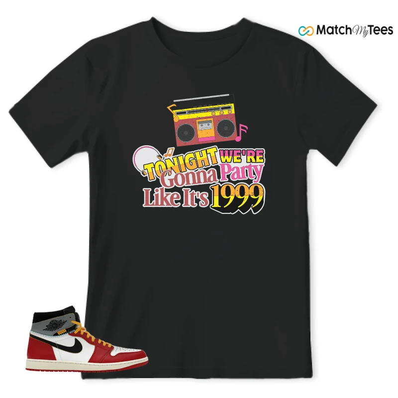 NIKE AIR JORDAN 1 HIGH X UNION LA SNEAKER Matching Tees t-shirt