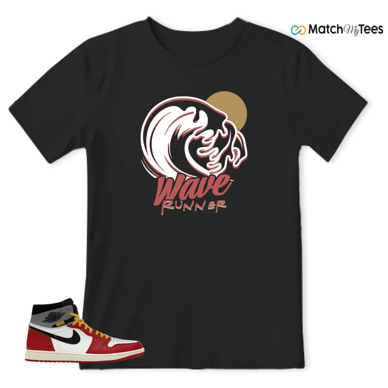 NIKE AIR JORDAN 1 HIGH X UNION LA SNEAKER Matching Tees t-shirt