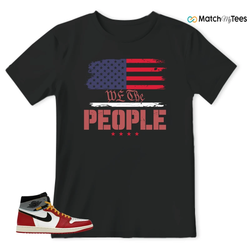 NIKE AIR JORDAN 1 HIGH X UNION LA SNEAKER Matching Tees t-shirt