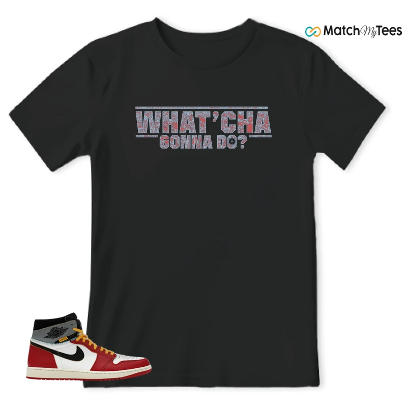 NIKE AIR JORDAN 1 HIGH X UNION LA SNEAKER Matching Tees t-shirt
