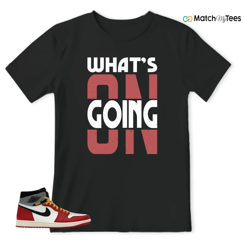 NIKE AIR JORDAN 1 HIGH X UNION LA SNEAKER Matching Tees t-shirt