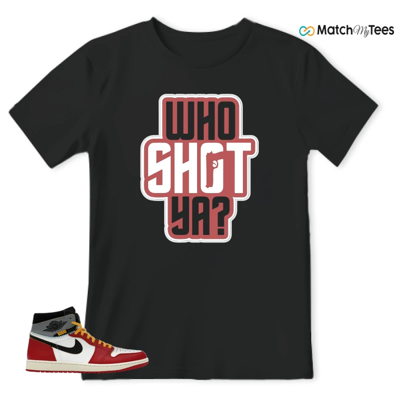 NIKE AIR JORDAN 1 HIGH X UNION LA SNEAKER Matching Tees t-shirt