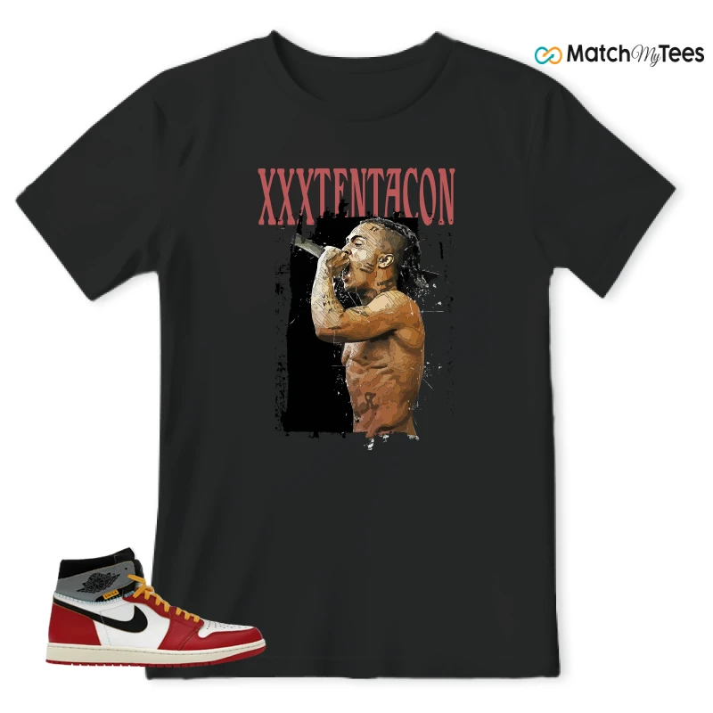 NIKE AIR JORDAN 1 HIGH X UNION LA SNEAKER Matching Tees t-shirt