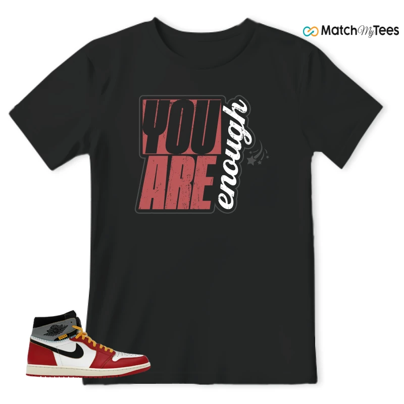 NIKE AIR JORDAN 1 HIGH X UNION LA SNEAKER Matching Tees t-shirt