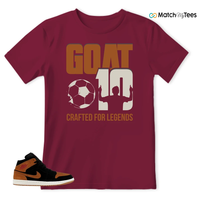 NIKE AIR JORDAN 1 MID BLACK FLAX SNEAKER Matching Tees t-shirt