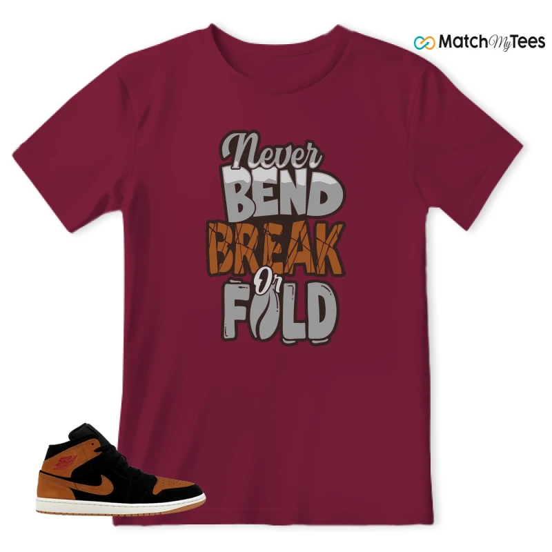 NIKE AIR JORDAN 1 MID BLACK FLAX SNEAKER Matching Tees t-shirt