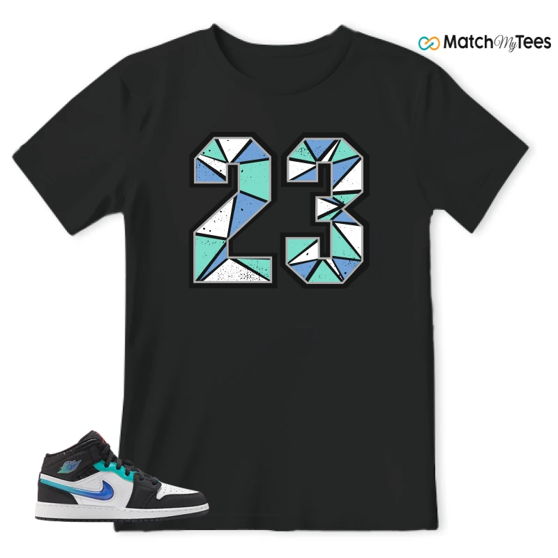 NIKE AIR JORDAN 1 MID RACING SNEAKER Matching Tees t-shirt