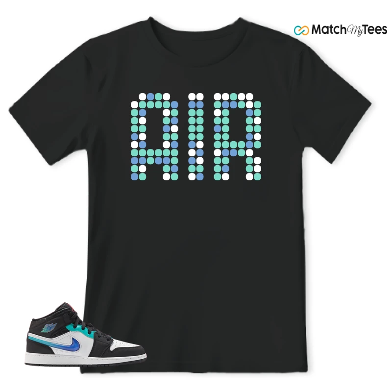 NIKE AIR JORDAN 1 MID RACING SNEAKER Matching Tees t-shirt