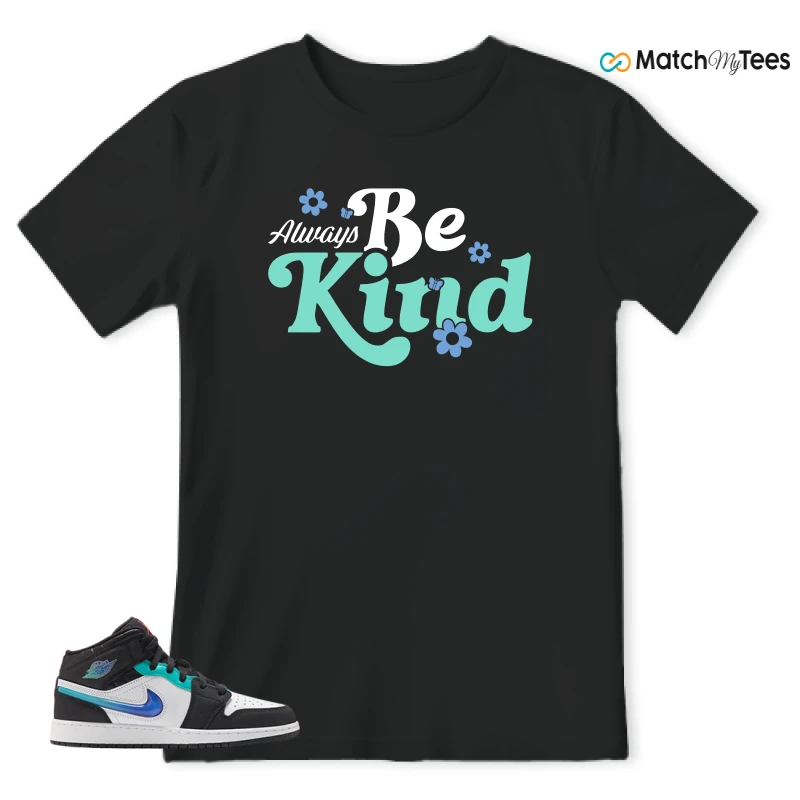 NIKE AIR JORDAN 1 MID RACING SNEAKER Matching Tees t-shirt