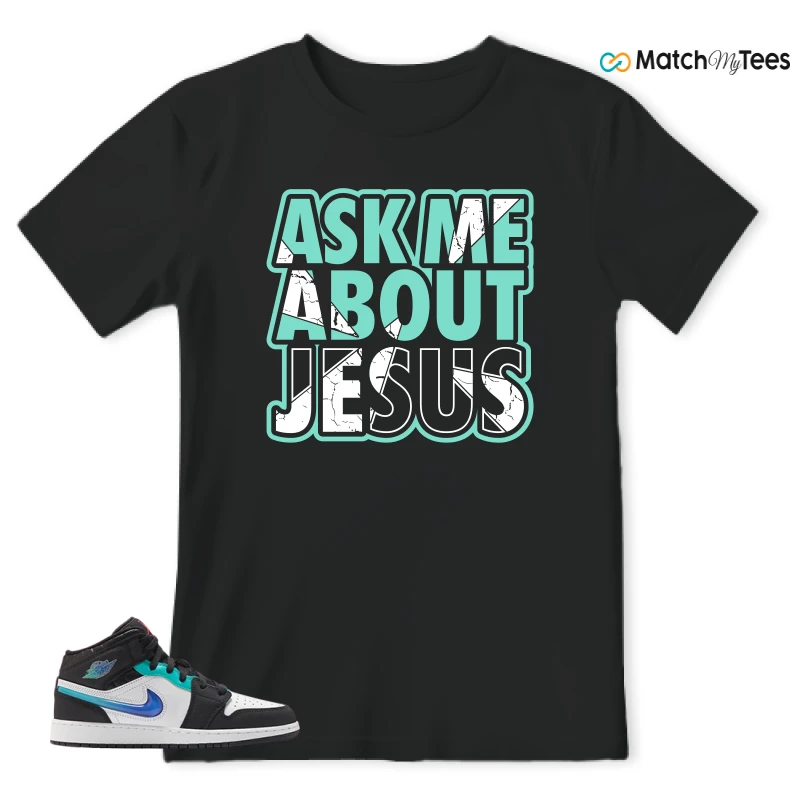NIKE AIR JORDAN 1 MID RACING SNEAKER Matching Tees t-shirt
