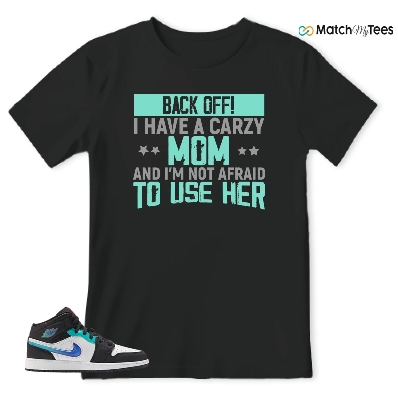 NIKE AIR JORDAN 1 MID RACING SNEAKER Matching Tees t-shirt