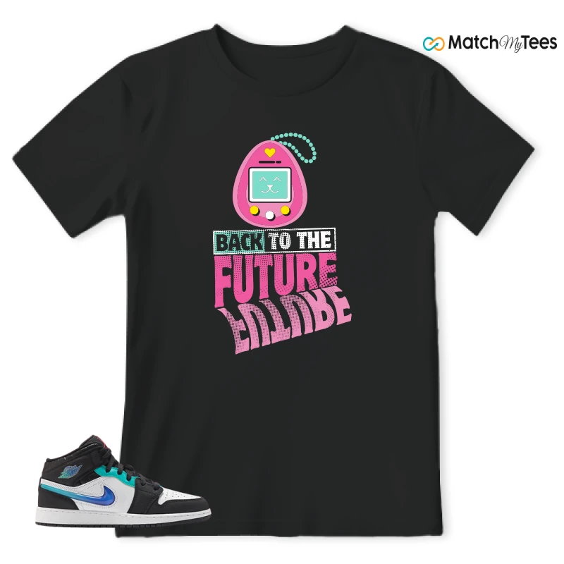 NIKE AIR JORDAN 1 MID RACING SNEAKER Matching Tees t-shirt