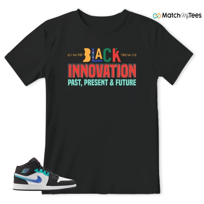 NIKE AIR JORDAN 1 MID RACING SNEAKER Matching Tees t-shirt