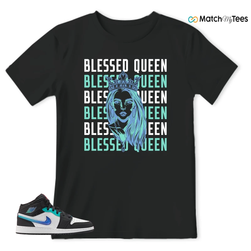 NIKE AIR JORDAN 1 MID RACING SNEAKER Matching Tees t-shirt