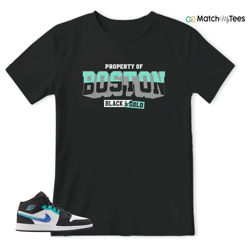 NIKE AIR JORDAN 1 MID RACING SNEAKER Matching Tees t-shirt