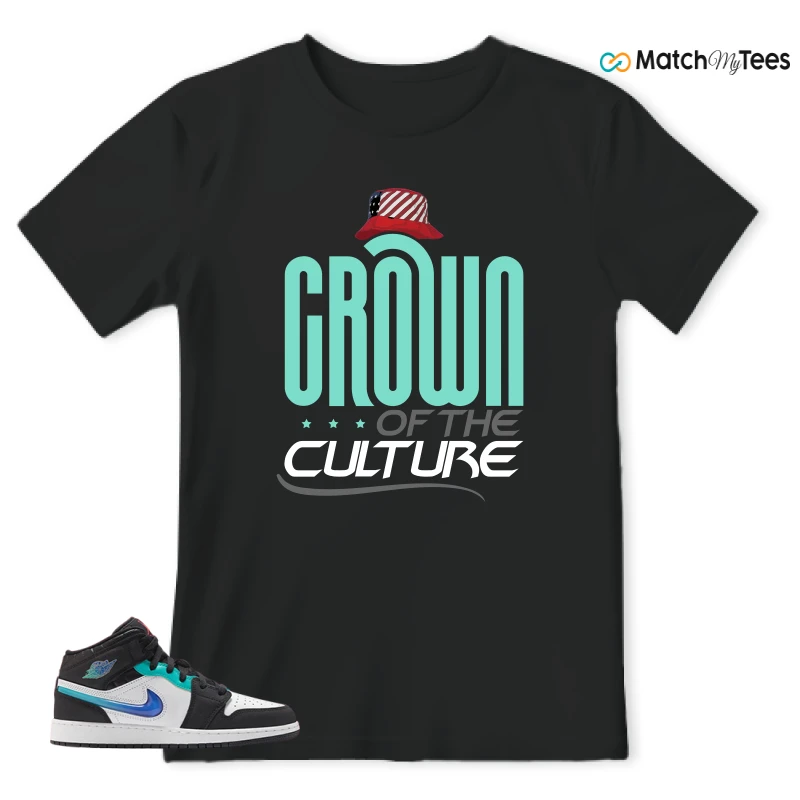 NIKE AIR JORDAN 1 MID RACING SNEAKER Matching Tees t-shirt