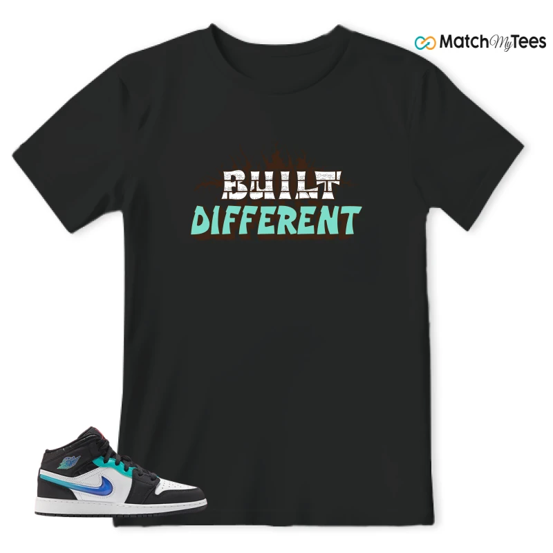 NIKE AIR JORDAN 1 MID RACING SNEAKER Matching Tees t-shirt