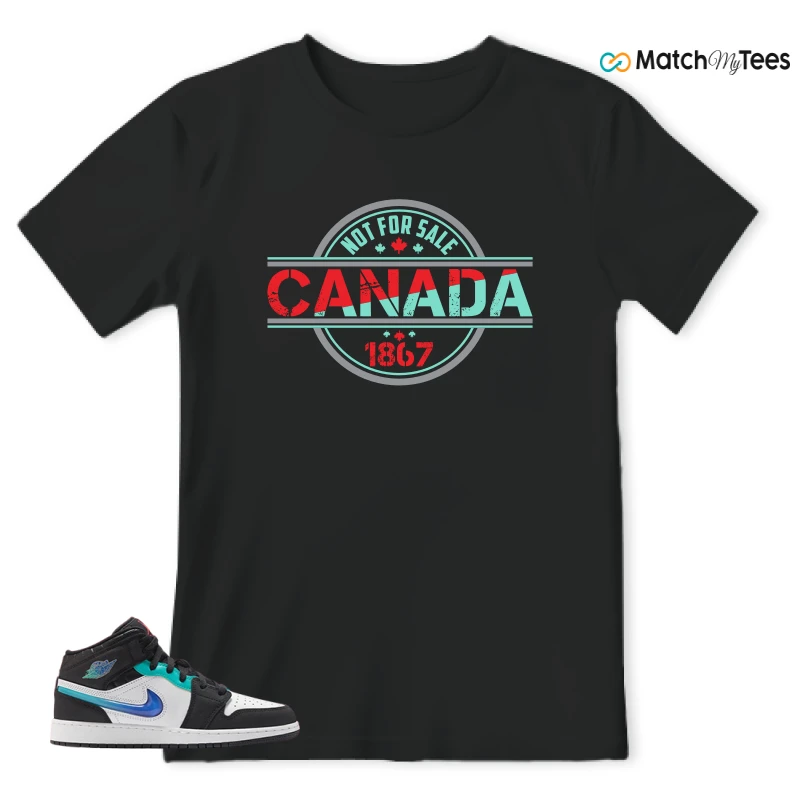 NIKE AIR JORDAN 1 MID RACING SNEAKER Matching Tees t-shirt