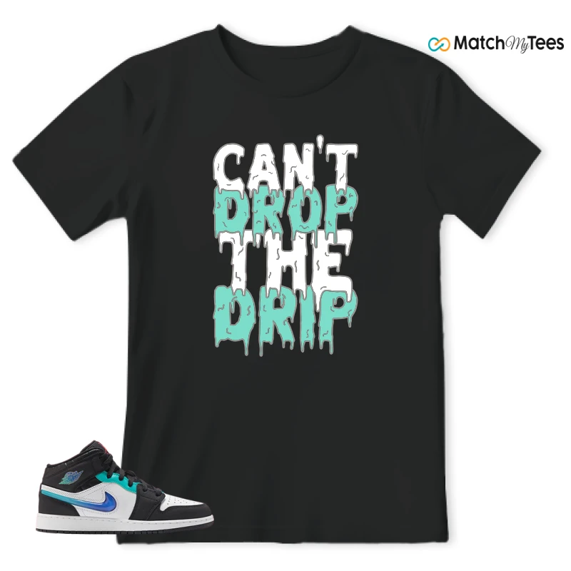 NIKE AIR JORDAN 1 MID RACING SNEAKER Matching Tees t-shirt