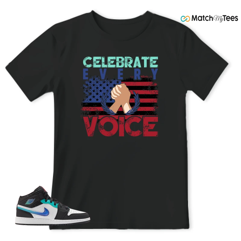 NIKE AIR JORDAN 1 MID RACING SNEAKER Matching Tees t-shirt