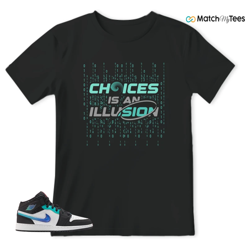 NIKE AIR JORDAN 1 MID RACING SNEAKER Matching Tees t-shirt
