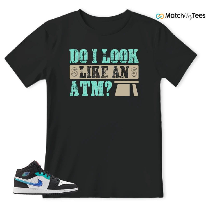 NIKE AIR JORDAN 1 MID RACING SNEAKER Matching Tees t-shirt