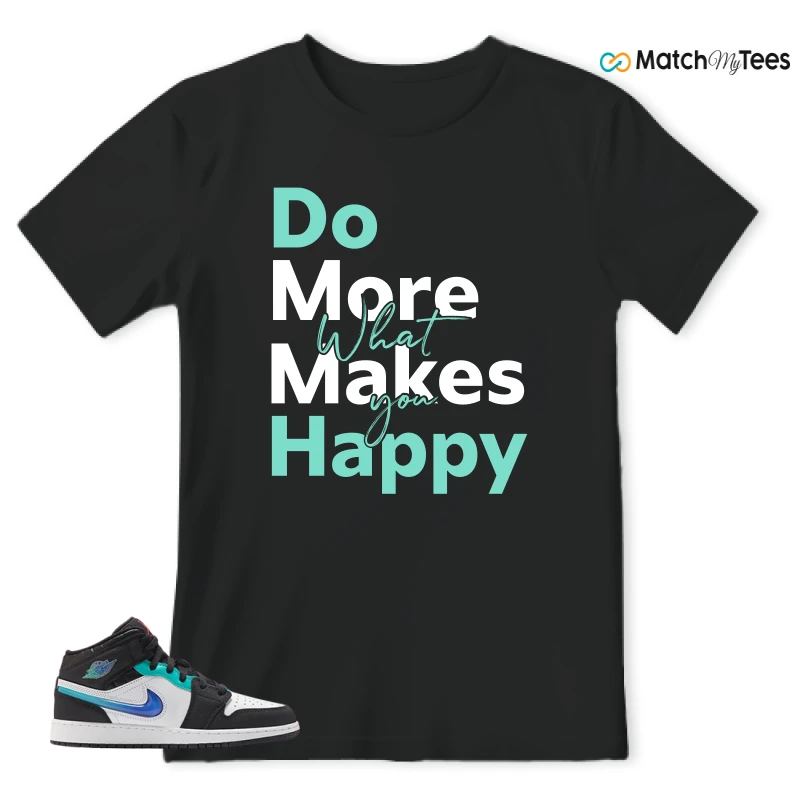 NIKE AIR JORDAN 1 MID RACING SNEAKER Matching Tees t-shirt