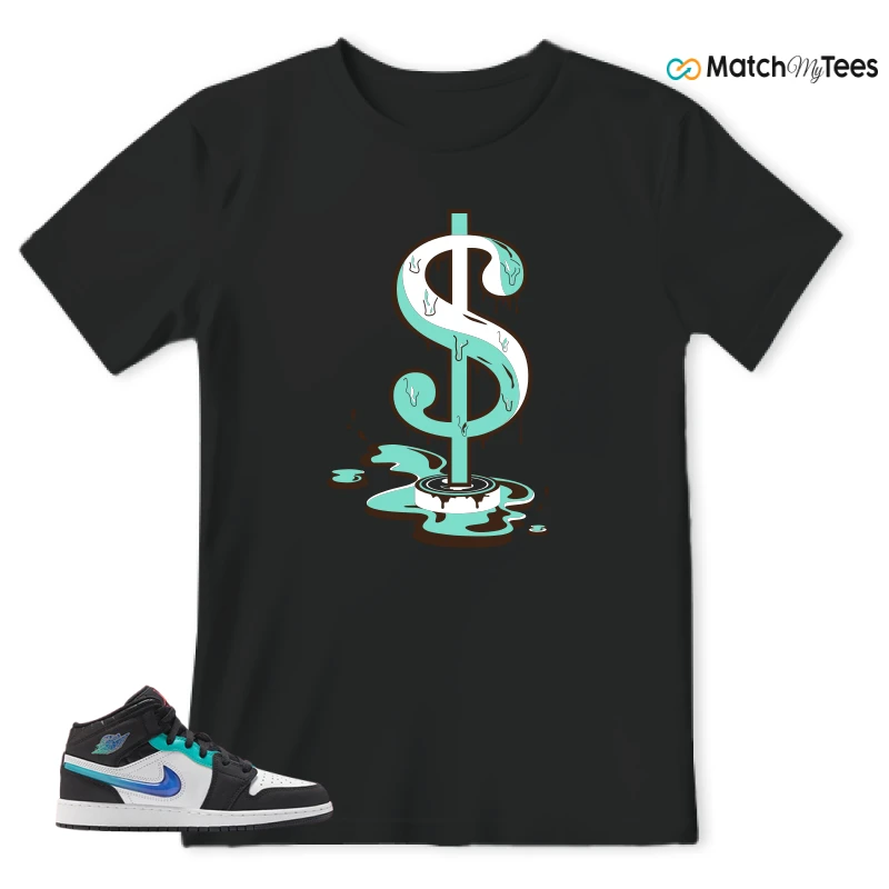 NIKE AIR JORDAN 1 MID RACING SNEAKER Matching Tees t-shirt