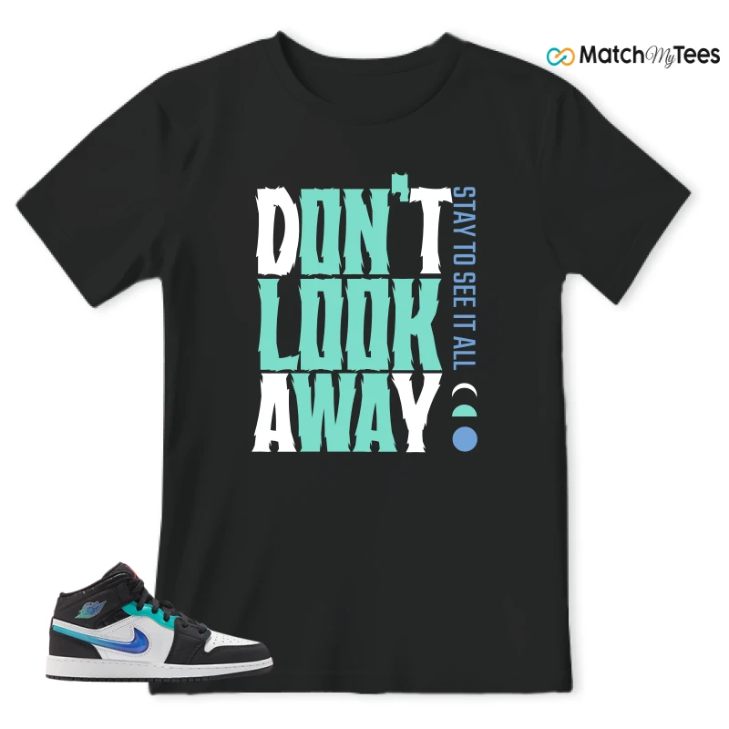 NIKE AIR JORDAN 1 MID RACING SNEAKER Matching Tees t-shirt